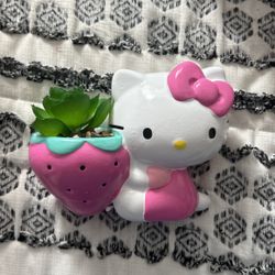 Hello Kitty Planter Decor $20 Each 