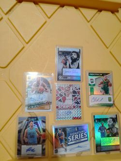 NBA Basketball Sports Cards Autograph Bundles 