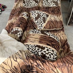 Colcha De Leopardo Queen