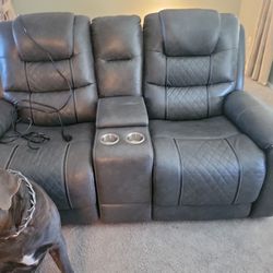 Loveseat Electric Recliner From Bob's 