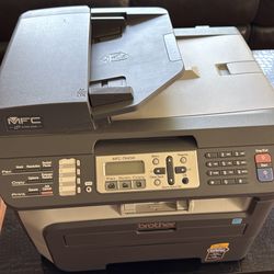 Brother® MFC-7840W Monochrome Laser Flatbed All-In-One