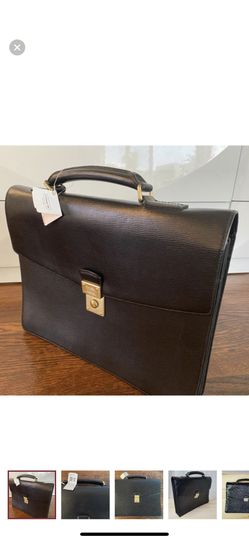 Coach Leather Briefcase