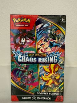 Pokémon Mega Evolution Chaos Rising Booster Bundle