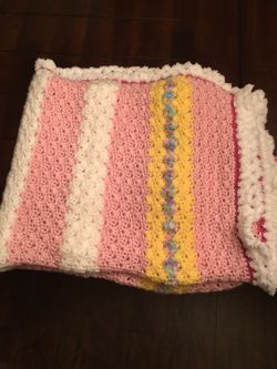 Handmade baby blanket