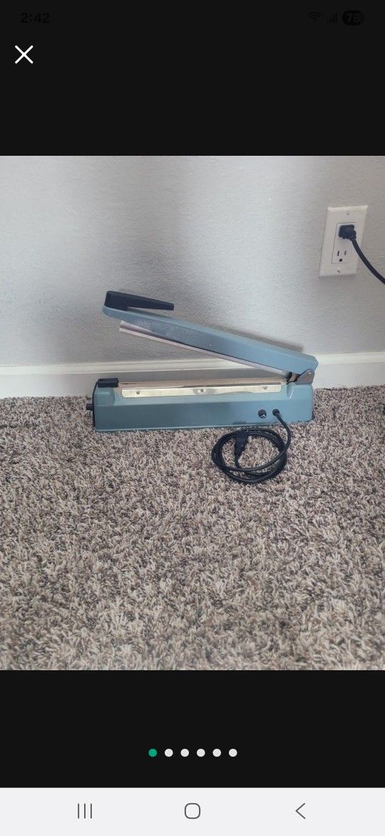 Plastic Bag Impuls Sealer 110V 400w
