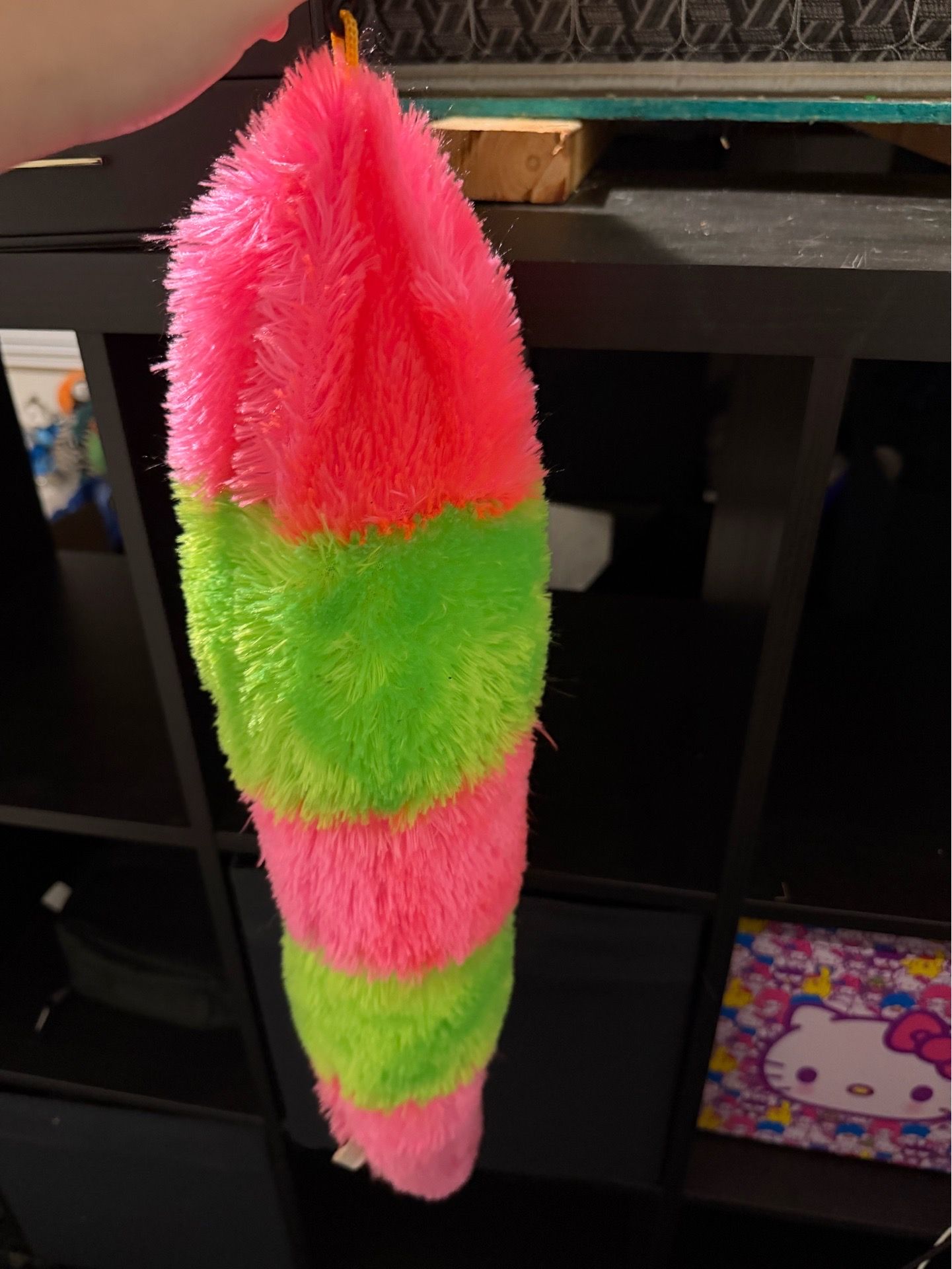 Neon Colored Clip on Tail