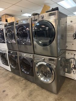 Washer and dryer set