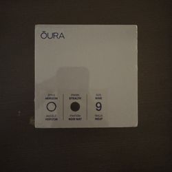 Oura Horizon Ring Gen 3 Size 9 Black