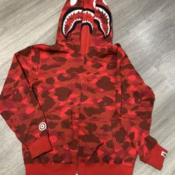 BAPE CAMO SHARK HOODIE