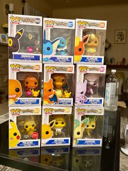 Pokemon Funko pop set of 9
