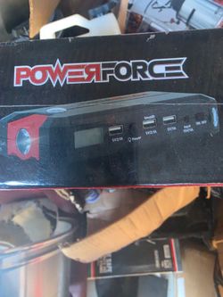 PowerForce Portable Jump Starter Power Bank
