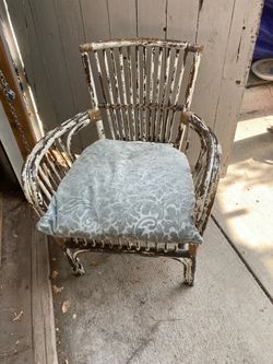 Wooden Chair With Cushion