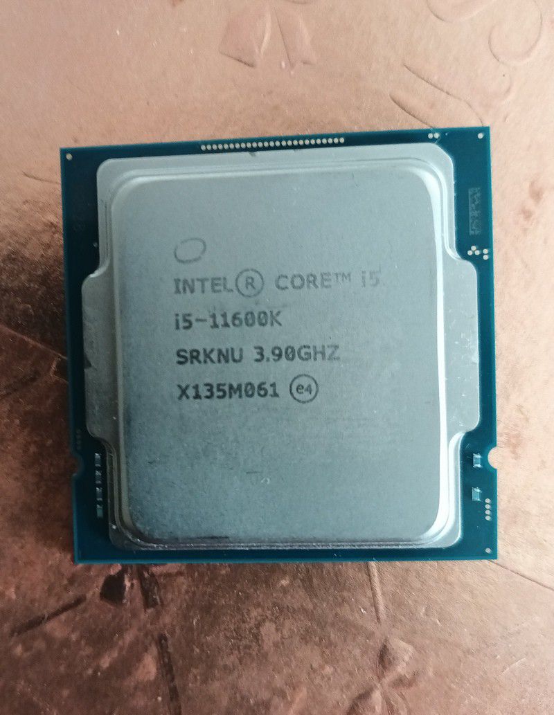 i5-11600k 11th Gen CPU Unlocked  - 4.9 GHz Turbo - 6 Cores 12 Threads - Firm Price