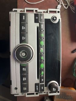 2011 Malibu Radio stereo 