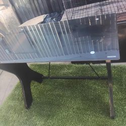 Glass Desk