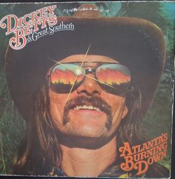 Dickey Betts  "Atlanta’s Burning Down" 1978 Arista Orig 1st Press~EX/VG+