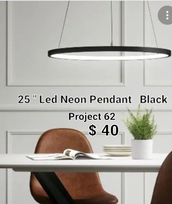Brand New 25 Led Lamp Black Project 62