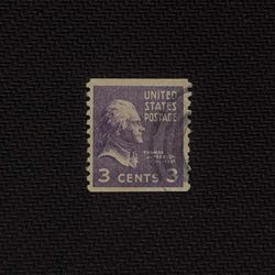 Rare 1932 Thomas Jefferson 3 Cent Stamp VF Condt.