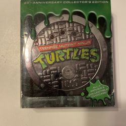 Teenage Mutant Ninja Turtles 25th Year Anniversary 4 DVD And Extras Set