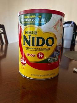NIDO toddlers Milk Beverage: Bebida Láctea para niños pequeños de un año