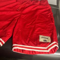 NBA Red Shorts 