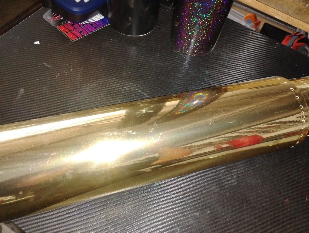 Gold Sticker Fil For Decals