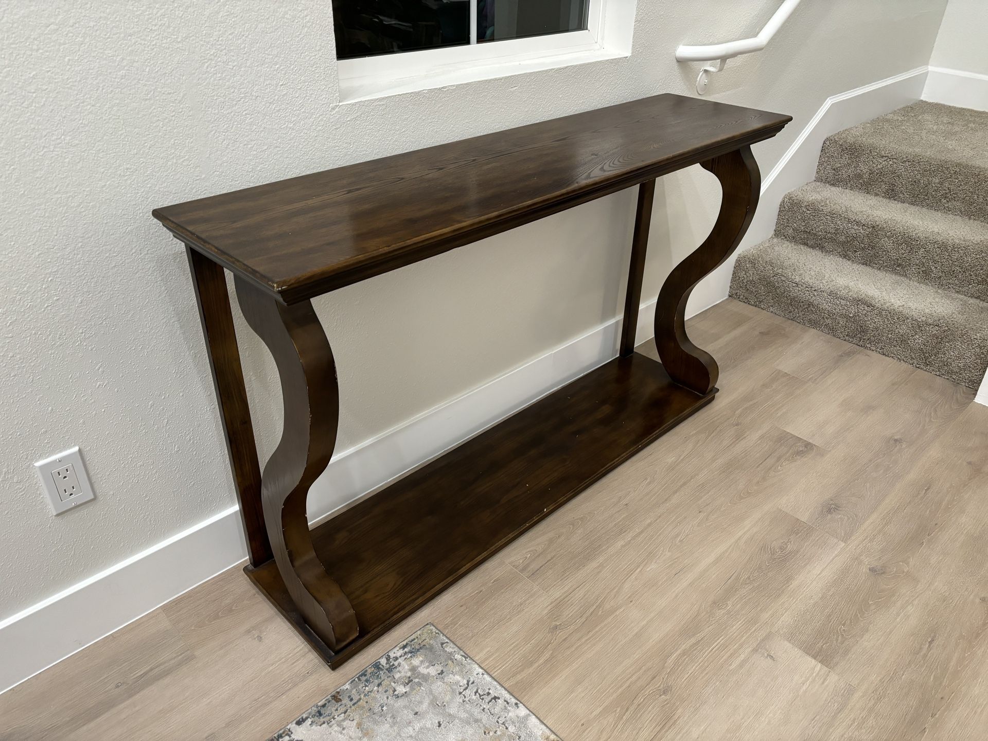 Wooden Console Table
