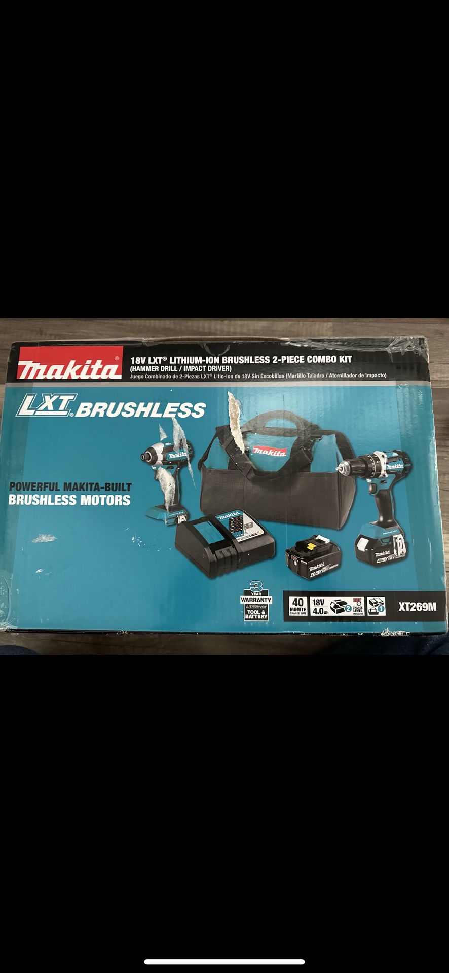 Lithium-Ion Brushless Cordless Hammer Drill and Impact Driver Combo Kit