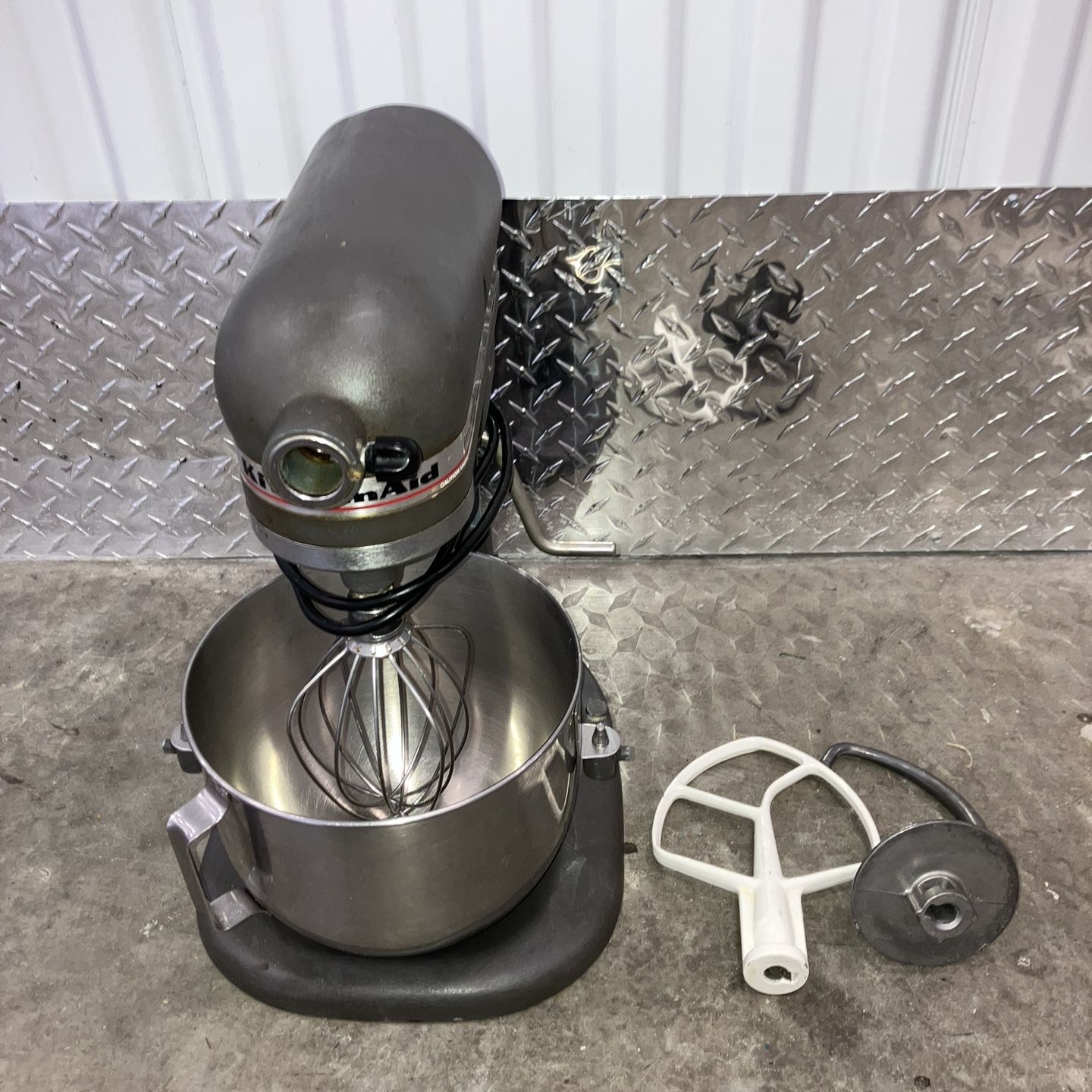 KitchenAid KSM5 Pro Line USA Matte Gray 5qt Bowl-Lift Stand Mixer 
