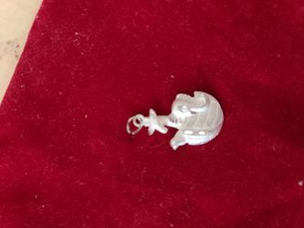 Noahs Ark New Sterling Silver size About A Nickle 