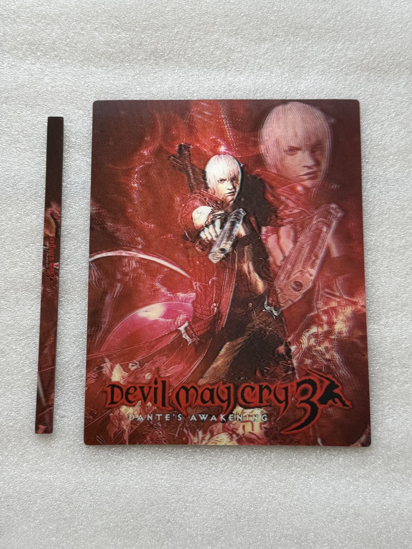 Devil May Cry 3 Magnetic 3D Lenticular Card Size 6inX5in (PS3/PS4/PS5/Xbox) New