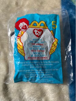 McDonald Beanie Baby Ty Blue Jay Rocket
