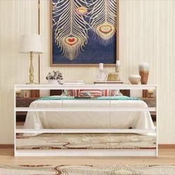 ❤️White Mirrored Dresser for Bedroom