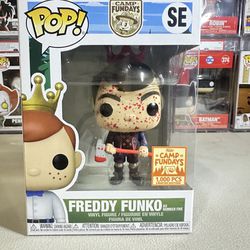 2023 SDCC Funko Camp FunDays Freddy Funko As Bloody Number Five LE 1000