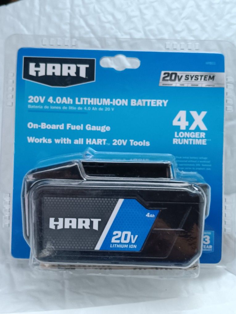 20V 4.0 AH Lithium-Ion Battery