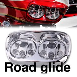 LED Headlight For Road Glide Ultra 2004 Thru 2013
