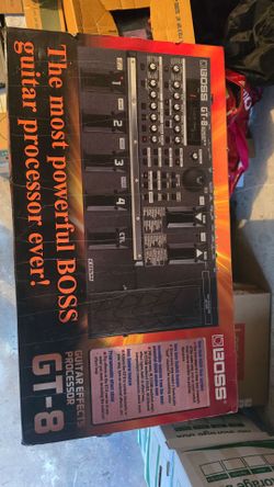 BOSS GT-8 Guitar Multi Effects Processor