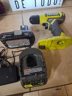 Ryobi 18V Cordless Drill with Battery and Charger