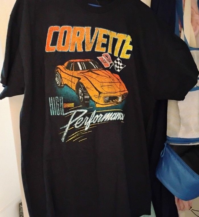 New Men's Corvette T-Shirt Size XL