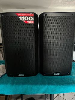 Alto Professional TS212 contact 1100 watt 12-inch Powered Speaker ( Pair )