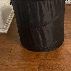 Large Black Laundry Hamper 