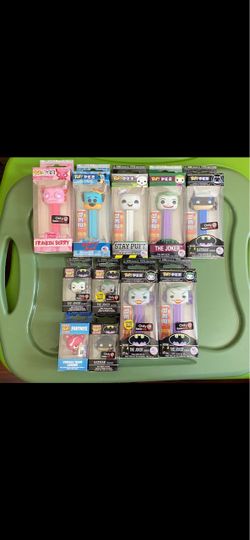 Assorted Funko Pez/Keychains