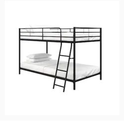 Twin Over Twin Bunk Bed 