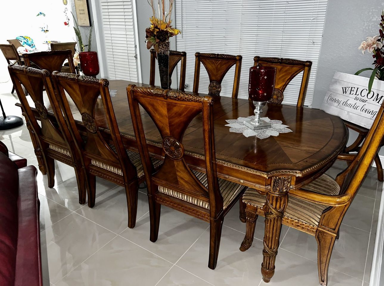 Dining Table 6-8 Chairs