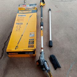 20V MAX 8in. Brushless Cordless Battery Powered Pole Saw (Tool Only)   Dewalt