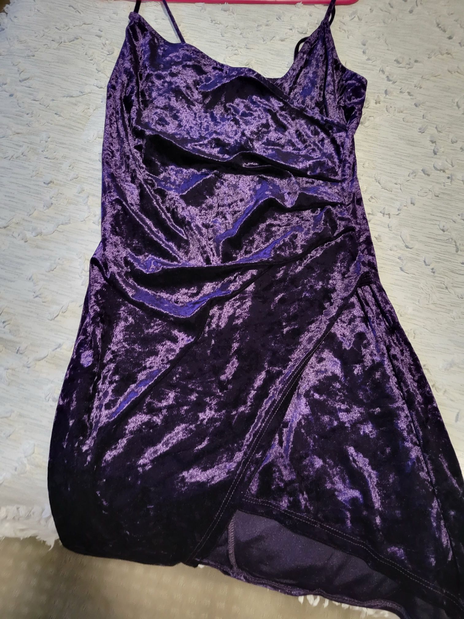 Velvet Purple Dress