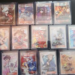 Pokemon Full Art Trainer Cards