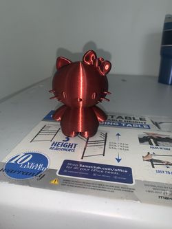 3D printed smooth Hello Kitty