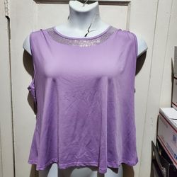 Womens Sleeveless Tank Tops Summer Knit Sweater Vest Tops Size 2X 