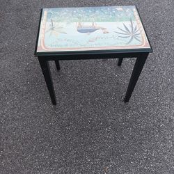 Hand Painted Camel Table